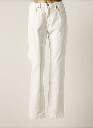 Pantalon slim bej DENIM STUDIO femeie