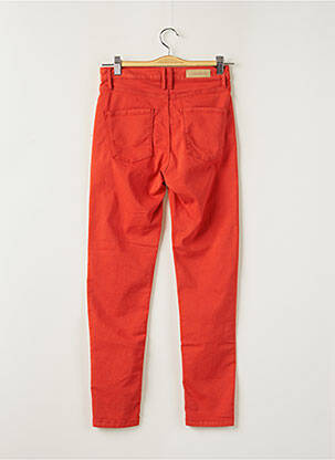 Pantalon 7/8 elasticitate mărime normală portocalie DENIM STUDIO femeie