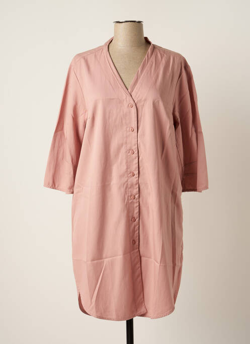 Rochie midi roz GR NATURE femeie