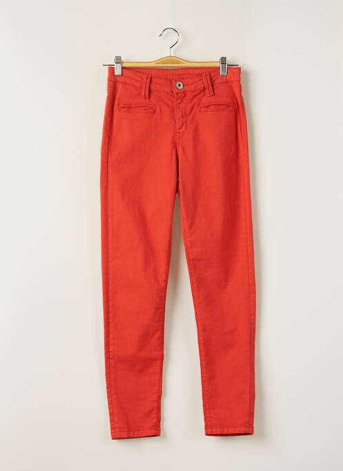 Pantalon 7/8 portocaliu DENIM STUDIO femeie