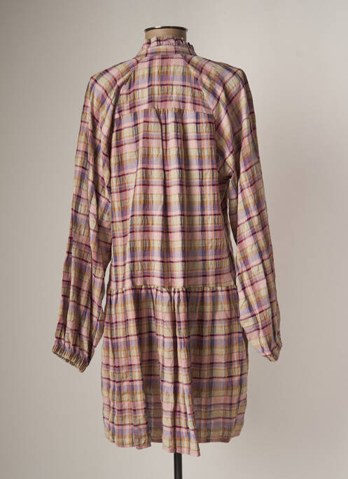 Rochie midi violet BISCOTE femeie