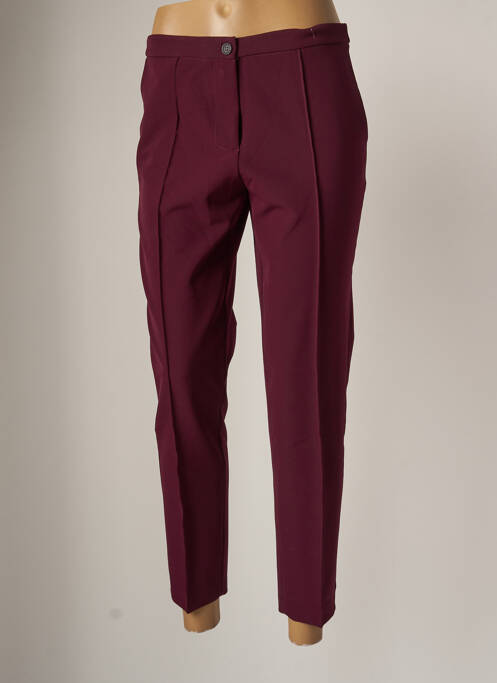 Pantalon slim violet PLEASE femeie