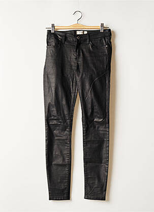 Pantalon slim negru MANGO femeie