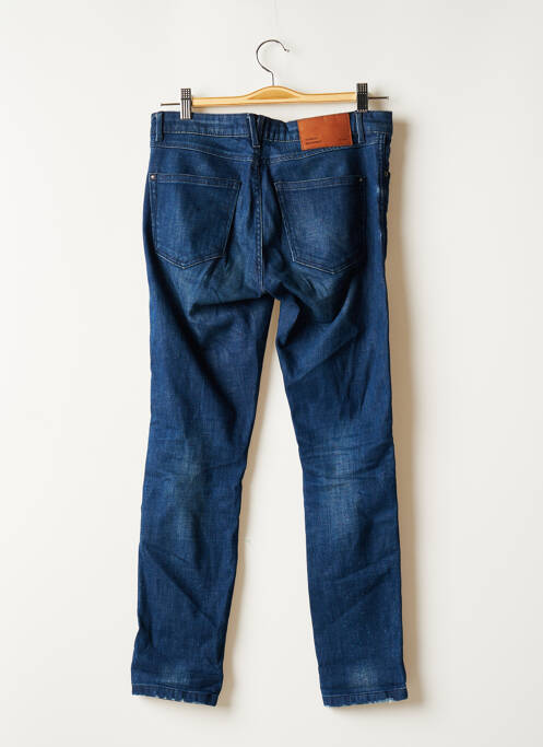 Blugi cu croială slim albastru ZARA femeie