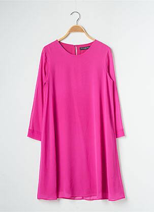 Rochie scurtă mâneci lungi mâneci lungi roz PIETRO BRUNELLI femeie