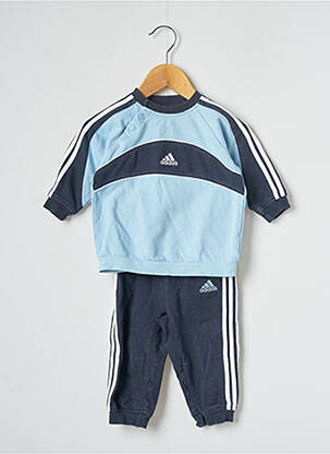 Set pantaloni talie elastică albastru ADIDAS băiat