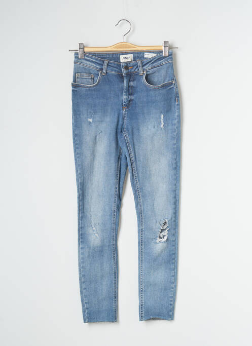 Blugi cu croială slim albastru ONLY femeie