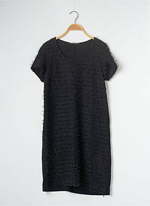 Rochie midi mâneci scurte mâneci scurte negru MADO ET LES AUTRES femeie