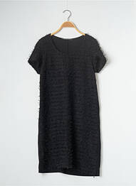 Rochie midi mâneci scurte mâneci scurte negru MADO ET LES AUTRES femme