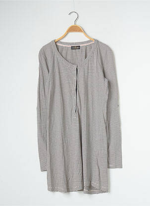 Rochie scurtă mâneci lungi mâneci lungi gri CHIPIE femeie