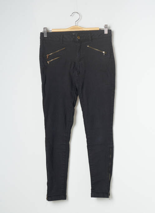 Pantalon 7/8 elasticitate mărime normală negru ZARA femme