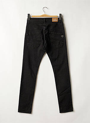Pantalon slim talie joasă talie joasă negru PLEASE femeie
