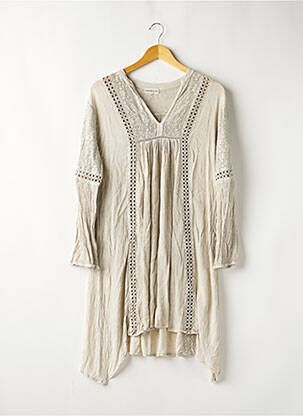 Rochie midi gri CHICOSOLEIL femeie