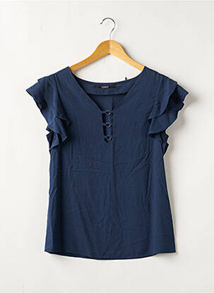 Top albastru GUESS femeie