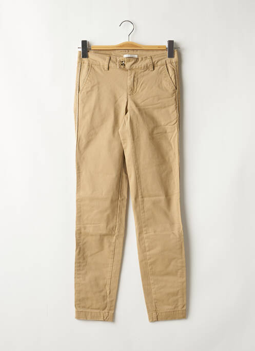 Pantalon chino maro LES P'TITES BOMBES femeie