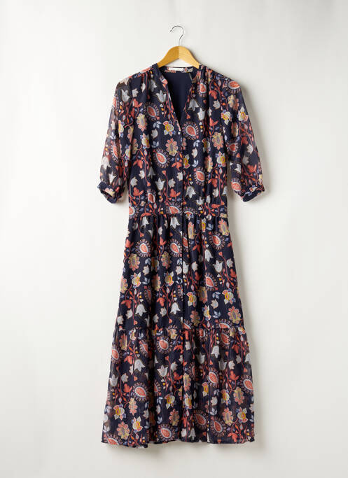 Rochie lungă albastru LES P'TITES BOMBES femeie