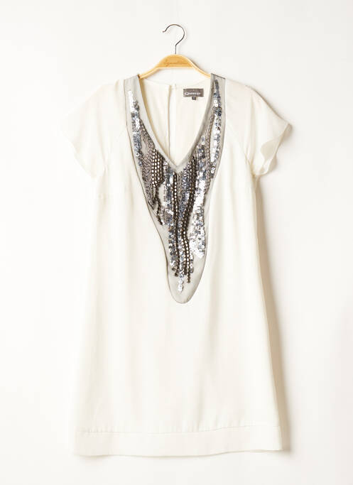 Rochie lungă alb QUEENIE femeie