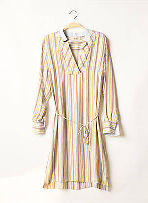 Rochie midi bej MOS MOSH femeie