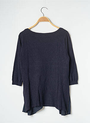 Top elasticitate mâneci 3/4 albastru VERO MODA femeie
