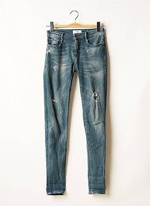 Blugi cu croială slim albastru LE TEMPS DES CERISES femeie