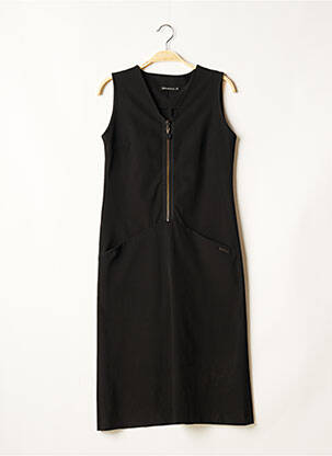 Rochie midi fără mâneci fără mâneci negru DIPLODOCUS femeie