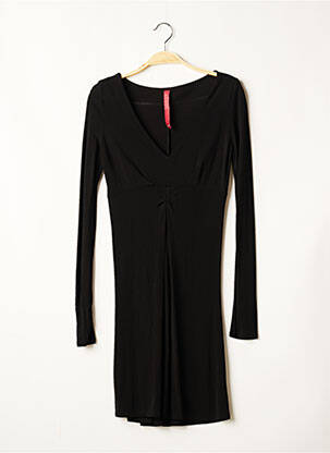 Rochie midi mâneci lungi mâneci lungi negru I.CODE (By IKKS) femeie