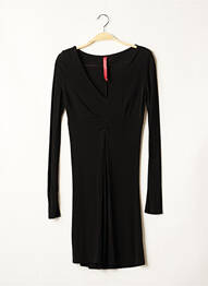 Rochie midi mâneci lungi mâneci lungi negru I.CODE (By IKKS) femeie