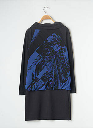 Rochie scurtă mâneci lungi mâneci lungi albastru COP COPINE femeie