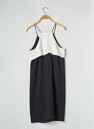Rochie scurtă croială fluidă bretele subțiri negru COP COPINE femeie