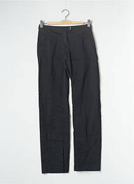Pantalon drept țesătură poplin talie joasă negru KOOKAI femeie