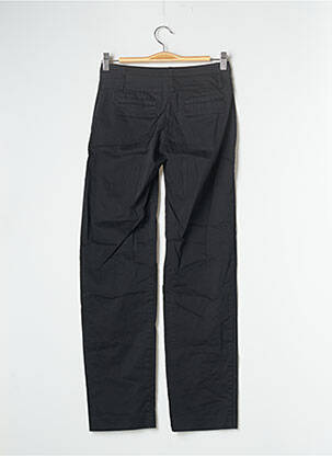 Pantalon drept țesătură poplin talie joasă negru KOOKAI femeie
