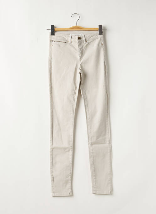 Pantalon slim bej SUD EXPRESS femeie