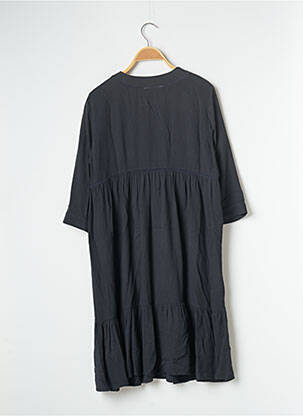 Rochie midi mâneci scurte mâneci scurte negru AN GEL N femeie
