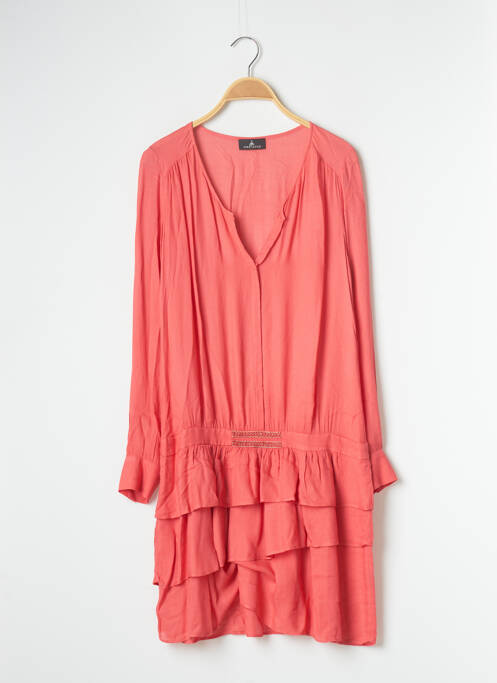 Rochie midi roz ONE STEP femeie