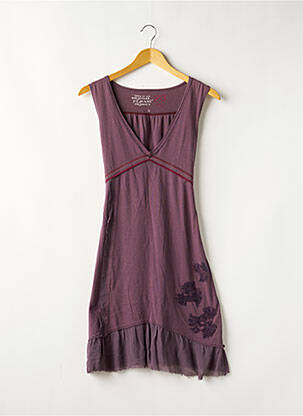 Rochie midi violet PEPE JEANS femeie