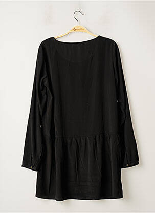 Rochie scurtă mâneci lungi mâneci lungi negru DDP femeie