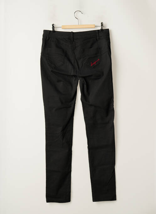 Blugi cu croială slim negru DESIGUAL femeie