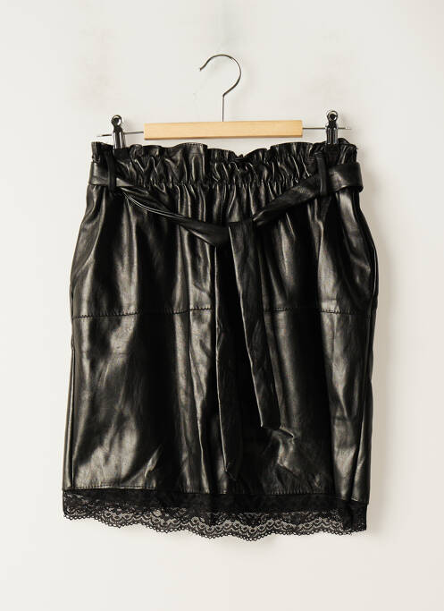 Fustă scurtă negru SANS MARQUE femeie