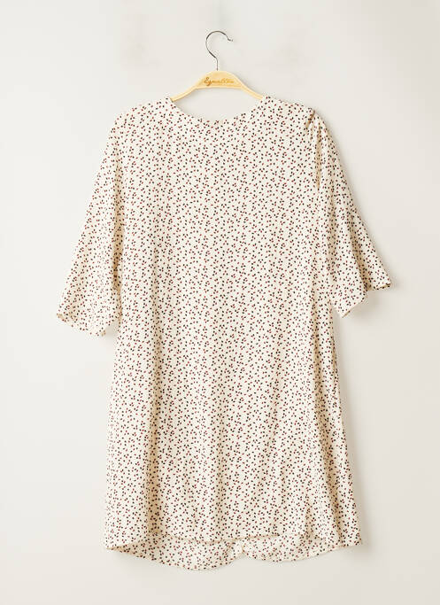 Rochie midi bej SANS MARQUE femeie