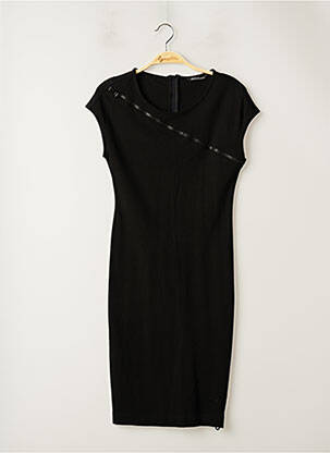 Rochie midi mâneci scurte mâneci scurte negru PENNYBLACK femeie