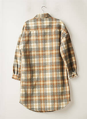 Jachete casual guler rotund bej CREAM femeie