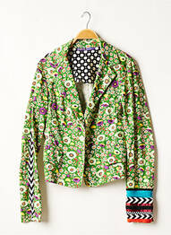 Sacou croială cambrată verde PIANURASTUDIO femme