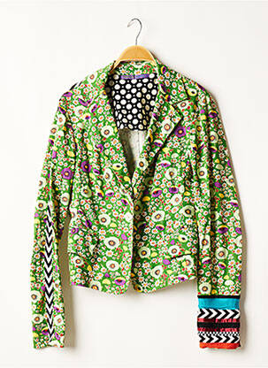 Sacou verde PIANURASTUDIO femeie