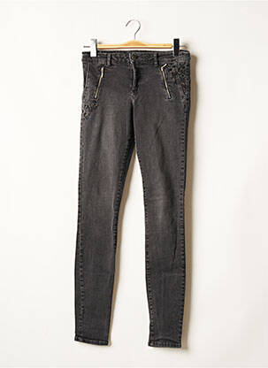 Blugi cu croială slim negru ONE STEP femeie