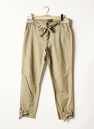 Pantalon trei sferturi verde LITTLE MISS BY CAPTAIN TORTUE femeie