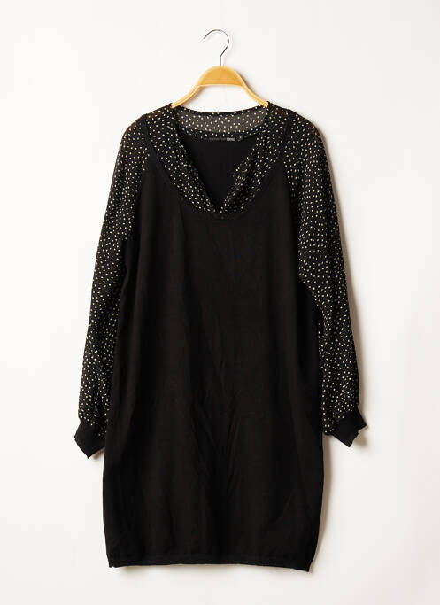 Rochie midi negru TREND BY CAPTAIN TORTUE femeie