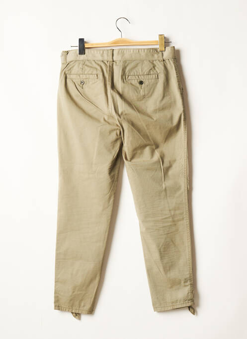 Pantalon trei sferturi țesătură poplin mărime normală verde LITTLE MISS BY CAPTAIN TORTUE femme