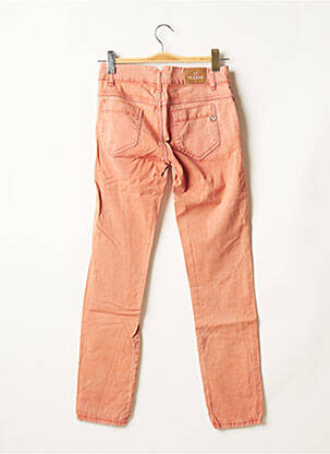 Pantalon slim talie joasă talie joasă portocalie PLEASE femeie