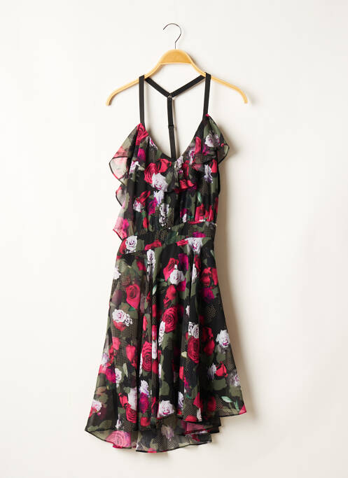 Rochie midi negru GUESS femeie