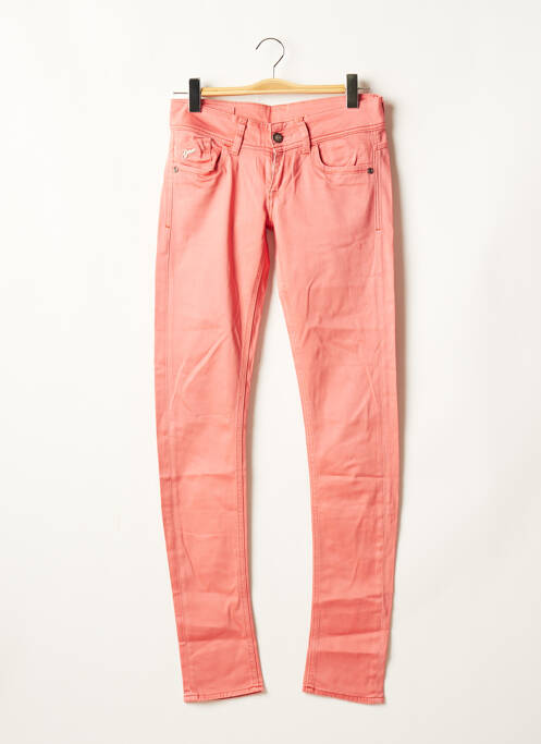 Pantalon slim roz G STAR femeie